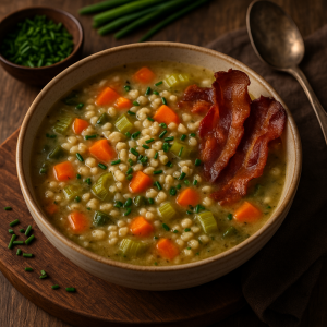 Výdatná Švajčiarska Jačmenná Soup