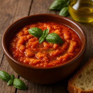 Pappa Al Pomodoro – Toskánska Chlebová Soup with Paradajkami