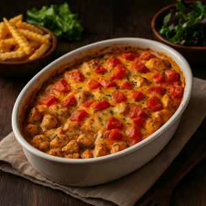 Zapečené kuracie prsia s mozzarellou a paradajkami