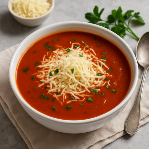 Tomato with Cheese School Canteen Style