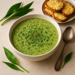 Extra Thick Soup from Wild Garlic