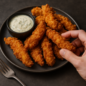 Pikantné Chicken Stripsy V Chrumkavom Obale