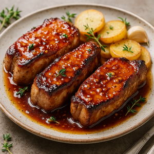Pork Kotlety for Mede and Cesnaku