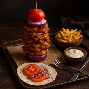 Domáci kebab z kuracích pŕs