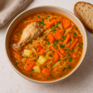 Chicken with Cabbage – Hearty like Shchi