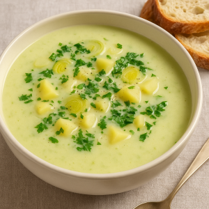 Creamy Leek with Potatoes and Vňaťou