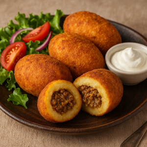Papas rellenas – plnené zemiakové krokety