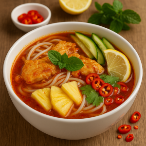 Spicy Malaysian Fish Soup